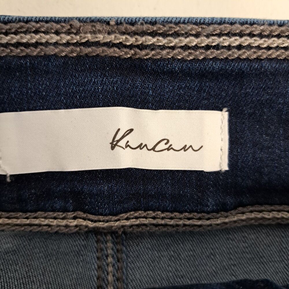 NEW Kancan High Rise Super Skinny Dark Denim Jeans 3/25 - Picture 4 of 8